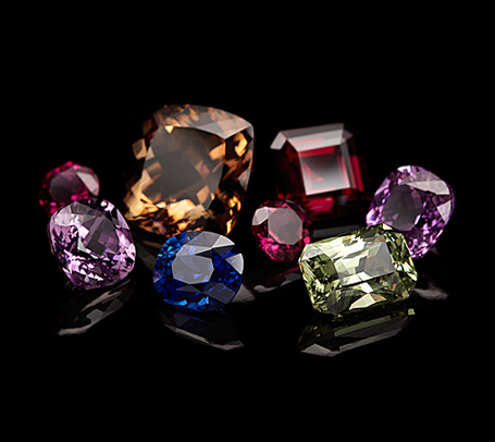 Diamond, Emerald, Sapphire, Ruby